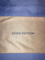 Authentic Louis Vuitton empty sunglasses dust bag .