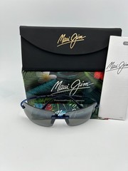 MAUI JIM Polarized Sunglasses MJ577 03 Splash Blue Neutral Grey NIB