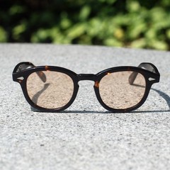 Vintage Johnny Depp sunglasses mens tortoise glasses purple blue green grey lens