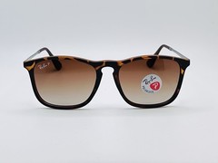Ray-Ban RB4187 Chris 54mm Polarized Sunglasses – Tortoise/ Brown Gradient Lens