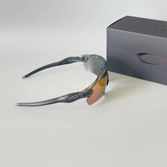 Oakley OO9208 Radar EV Path Sunglasses Clear Gray Frame Prizm Red LensIN BOX