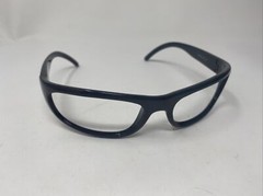 RAY BAN RB 4033 601 GLOSSY BLACK SUNGLASSES ITALY Predator Wrap 5037
