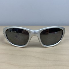 Vintage Oakley Ten X Silver Sunglasses Made In USA FRAMES ONLY