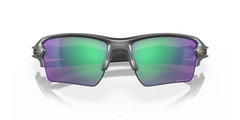 Oakley Flak 2.0 XL Sunglasses OO9188-F359 Steel COLOR W/ PRIZM Road Jade Lens
