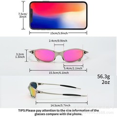 Oakley X Metal Juliet Cyclops Sunglasses Ruby Polarized Glass Titanium Goggles.