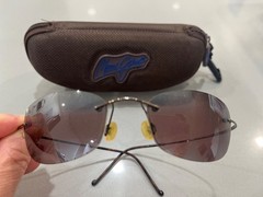 Maui Jim Titanium Sunglasses Sport MJ-503-23 Flex Sport Made in Japan