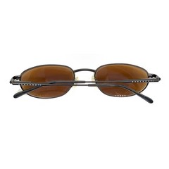 Serengeti 6778 Black Metal Round Oval Sunglasses Frames Japan Designer Men