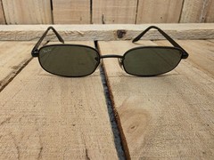 RAY BAN B&L Slimline SIDE STREET SUNGLASSES W2191 Matte Black Frame