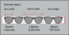 Large Fit Over Most Rx Glasses Sunglasses Polarized Lens Cover Wrap Around 65mm