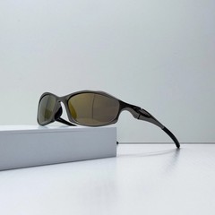 Oakley Hatchet X-Metal Sunglasses Gunmetal Frame Brown Lens Vintage Rare