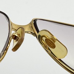 Vintage 1988s Cartier 56-14-135 Maillon Panthere eyeglasses gold Flame japan