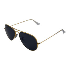 Ray-Ban RB3025 Aviator Large Metal Legend Gold Sunglasses 55mm 14mm 135mm