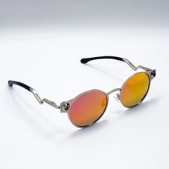 Oakley Deadbolt OO6046 Satin Chrome Fire Iridium Titanium SunglassesIN BOX