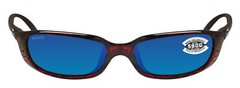 Costa Del Mar Brine Tortoise Frame Blue Mirror 580G Glass Polarized Lens