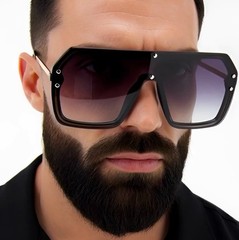 Men Women Celebrity New Sunglasses Silver Mirror Lens Fashion Style Designer