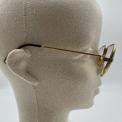 Vintage 1988s Cartier 56-14-135 Maillon Panthere eyeglasses gold Flame japan