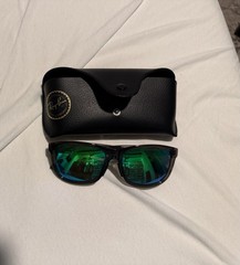 ShadyRays Signature Series Emerald Smoke Polarized sunglasses w/ Rayband case
