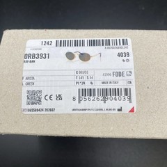 RB3931 BY A$AP Rocky Polished Arista Gold/ Polarized Green Lenses 54mm/21mm