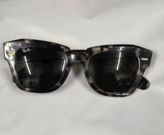 RAY BAN RB2186 133371 Gray Havana Gradient Unisex 52 mm Sunglasses