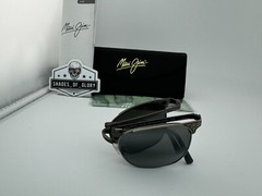 MAUI JIM STILLWATER MJ 706-17C PEWTER NEUTRAL GREY POLARIZED FOLDING SUNGLASSES