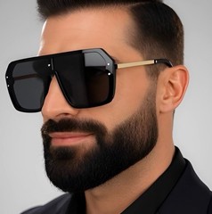 Men Women Celebrity New Sunglasses Silver Mirror Lens Fashion Style Designer