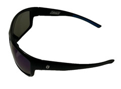 Coleman Sunglasses Matte Black Frame Blue Lens C6055-C2 Gorpcore