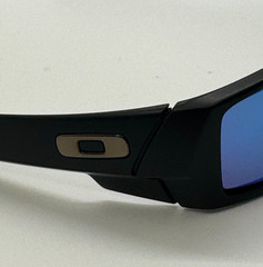 Oakley Gascan (OO9014-5060) Mt Black/Prizm Sapphire Polarized Mens Sunglass