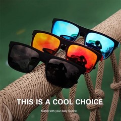 Square Polarized Sunglasses Men Women Outdoor Sports Driving Golfing