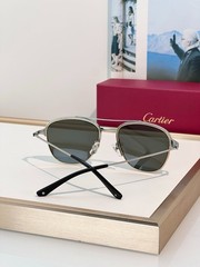 NEW Cartier Mod ：CT0326S Sunglasses Size ：57口20-145 Titanium