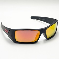 Oakley Gascan OO9014-4460 Sunglasses Matte Black Prizm Ruby Polarized Lens