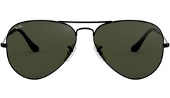 Ray-Ban RB3025 002/58 Aviator Classic Black Sunglasses