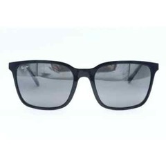 Maui Jim Wild Coast MJ 756-02H Square Black Sunglasses Neutral Grey Polarized