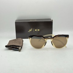 Oakley HSTN Irregular Round Prizm Sunglasses OO9242 Amber/Curry/Tungsten