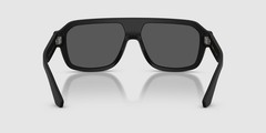 DOLCE & GABBANA DG4507 25256G Matte Black Grey Mirr Black 27 mm Men’s Sunglasses