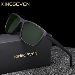 KINGSEVEN Fashion Polarized Sunglasses For Men UV400 Glasses Rectangle Eyewear