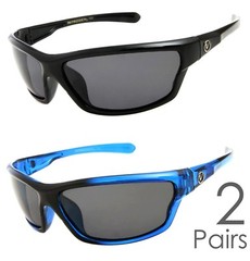 2 PAIR Nitrogen Polarized Sunglasses Running Fishing Glasses Pick Your Color!