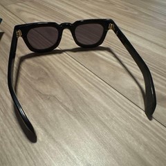 JACQUES MARIE MAGE Vendome Glasses Black 147mm Square Used w/Frames from JP