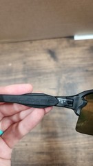 Oakley Flak 2.0 XL Prizm Red Half-Rim Black Sunglasses OO9188-86 59