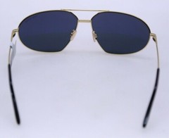 Tom Ford FT0771 TF 771 30A BRADFORD Gold Frame Blue Grey Aviator Sunglasses #60