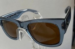 Ray-Ban Mega Wayfarer Polished Transparent Blue /Brown Lens RB0840S 66807351