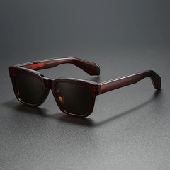 Vintage Classic Square Sunglasses Men Women UV400 Retro Driving Shades