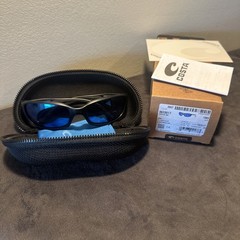 Costa Del Mar BR11OBMGLP, Polarized Brine Black Blue Mirror 580G Sunglasses