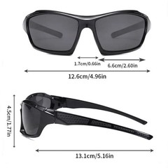 New 2025 Polarized Vertex Men AntiGlare Fishing Cycling Driving Sport Sunglasses