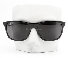 Ray-Ban Sunglasses Polished Black Gray Tinted RB 4181 601/87 with Case