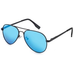 Polarized Small Aviator Sunglasses for Women Men Classic Metal Frame Mirrored…