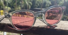 Vintage Pink Sunglasses Men Polarized Sunglasses Johnny Depp Sage glasses UV400