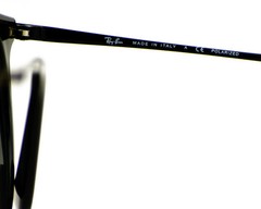 Ray-Ban Women Sunglasses RB4171 Erika Black Frame Polarized Green Lens 54mm