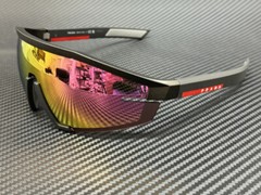 PRADA LINEA ROSSA PS 03ZS 15P20A Metal Grey Pink Mirror Men’s 70 mm Sunglasses