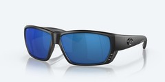 Costa Del Mar Tuna Alley Blackout/Blue Mirror 580P Polarized XL Sunglasses