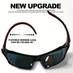 Polarized Sports Sunglasses for Men – Anti-Glare, UV Protection for Driving